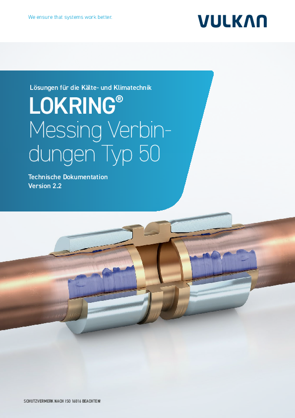 Technische Dokumentation LOKRING Verbindungen Typ 50