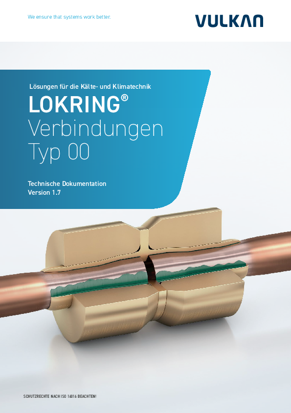 Technische Dokumentation LOKRING Verbindungen Typ 00