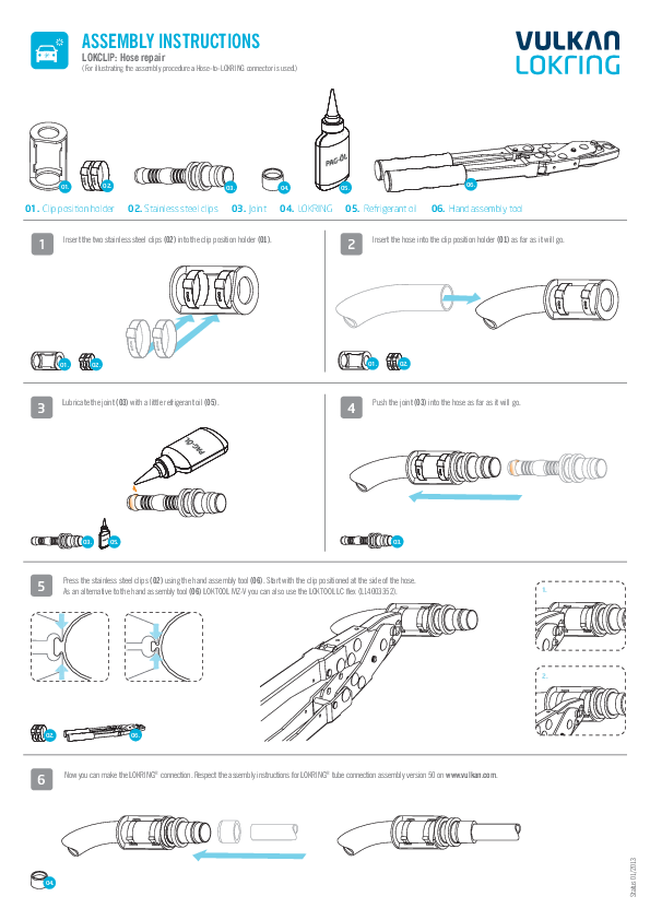 LOKCLIP Assembly Instructions